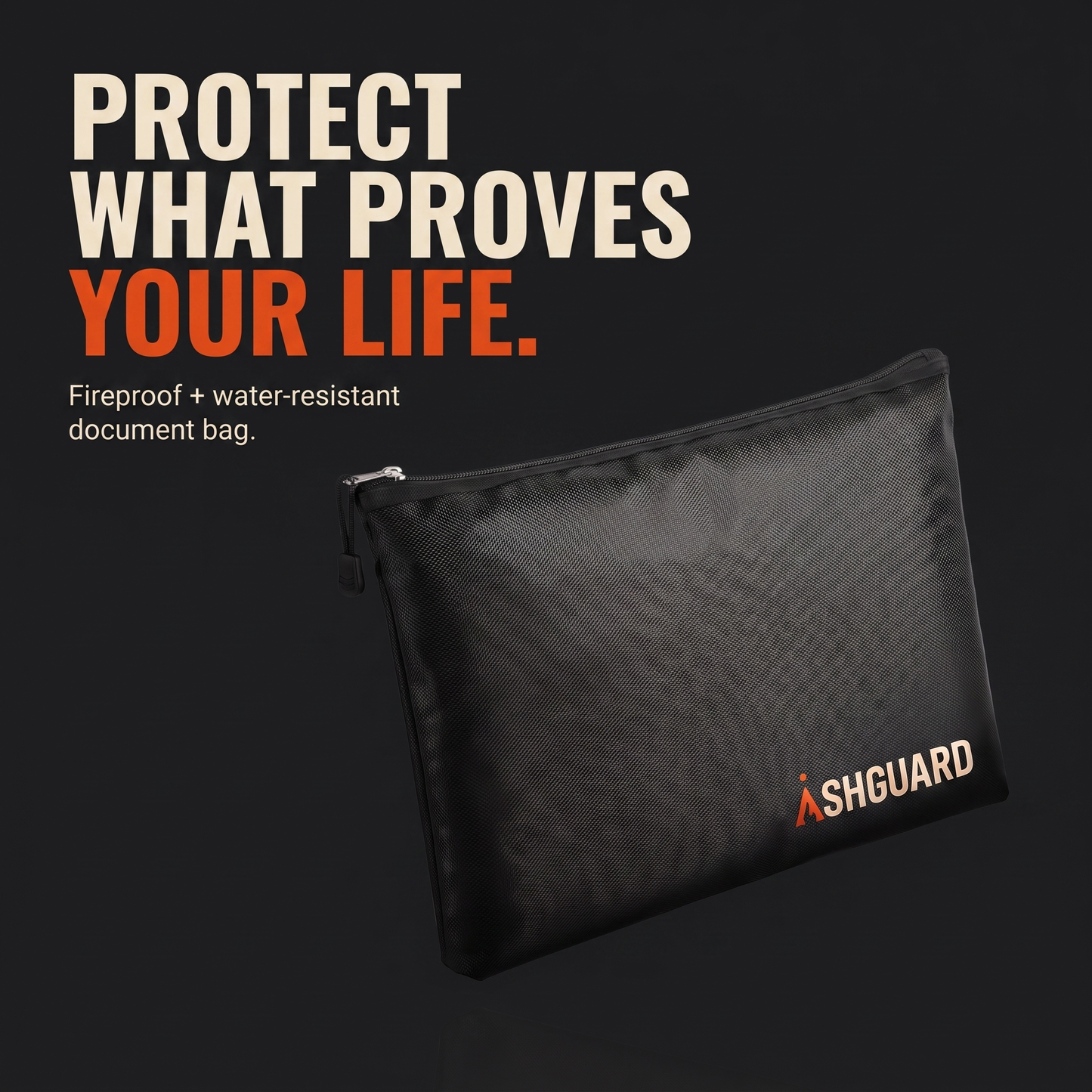AshGuard™ Fireproof Document Bag